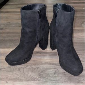 Black Heeled Booties